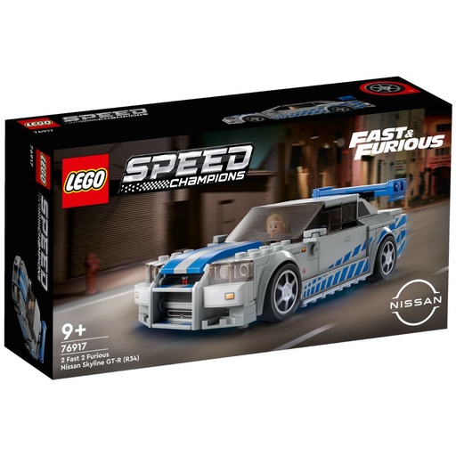 [5702017424217] LEGO Speed Champions 76917 2 Fast 2 Furious Nissan Skyline GT-R (R34)