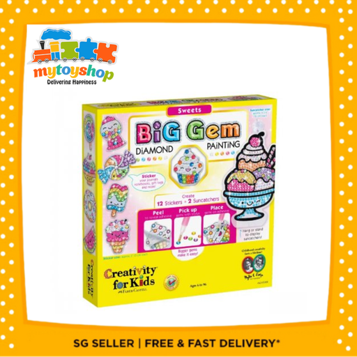 [092633314098] Creativity For Kids Big Gem Diamond Painting -Sweets
