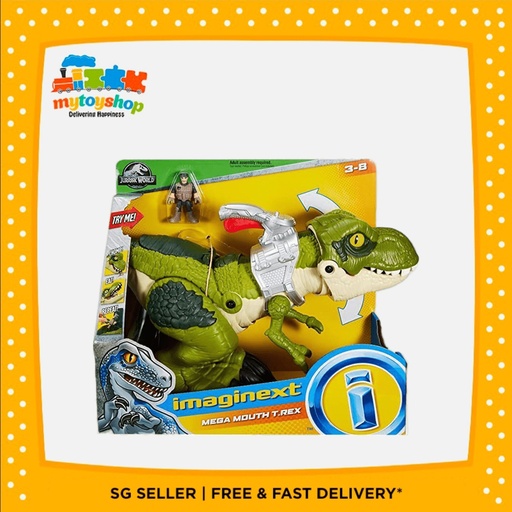 [0887961719321] Imaginext Jurassic World Mega Mouth T Rex