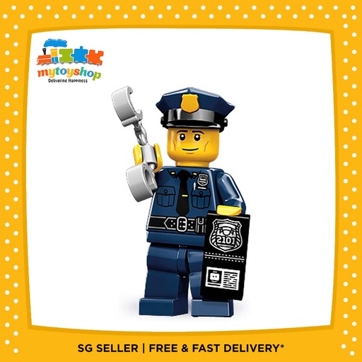 [5702014973497-6] LEGO 71000 Policeman Minifigure
