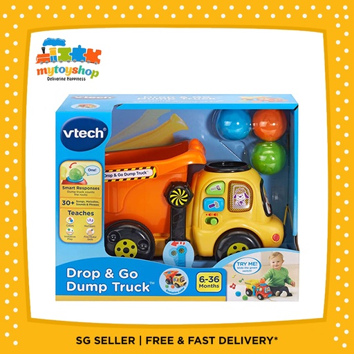 [3417761665008,3417761665602] VTech Drop and Go Dump Truck