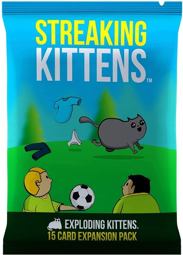 [1108521,852131006150] Streaking Kittens: This Is The Second Expansion of Exploding Kittens