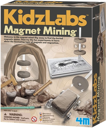 [4893156033963] 4M KidzLabs Magnet Mining Kit