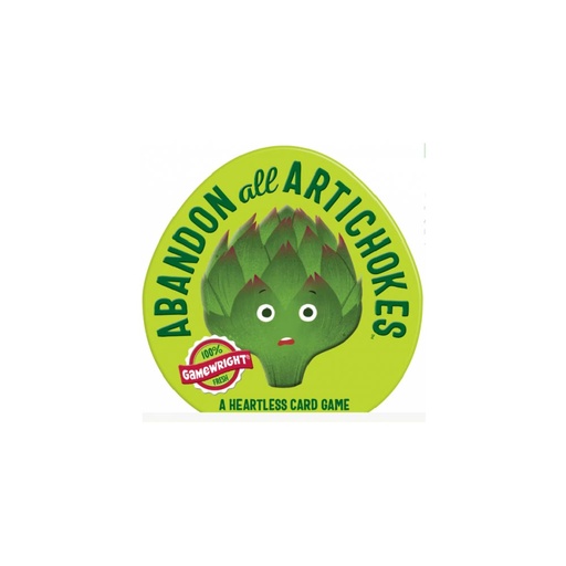 [0759751002565] Gamewright Abandon All Artichokes Tin - A Heartless Card Game