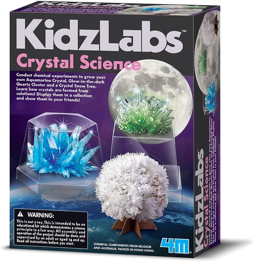 [4893156039170] 4M Kidzlabs Crystal Science Experiment Kit