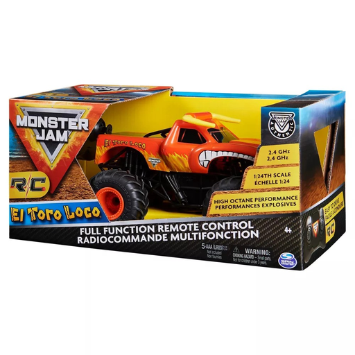 [778988366325] Monster Jam 1:24 El Toro Loco RC