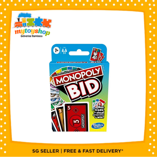 [630509985890] Hasbro Gaming Monopoly Bid Card Game