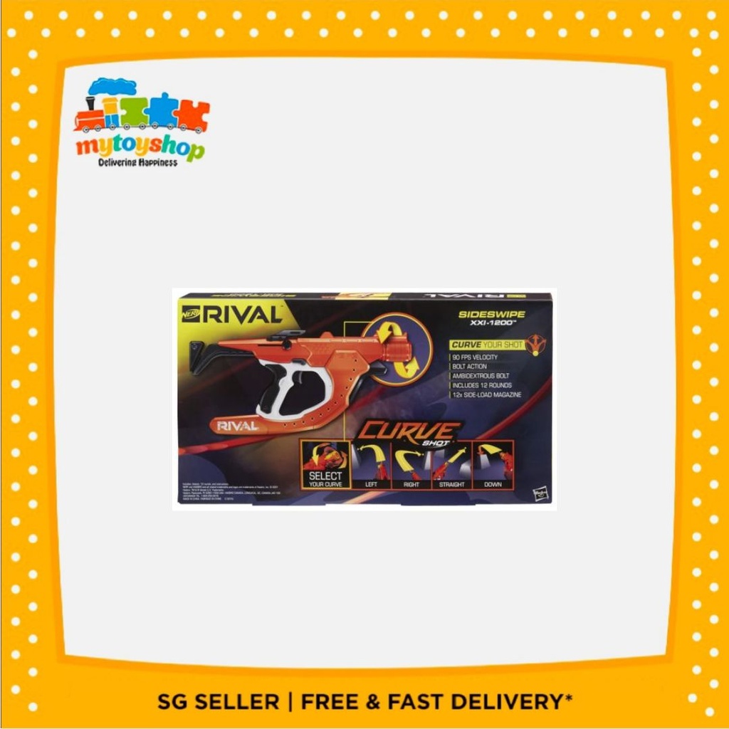 NERF Rival Curve Shot Sideswipe XXI-1200