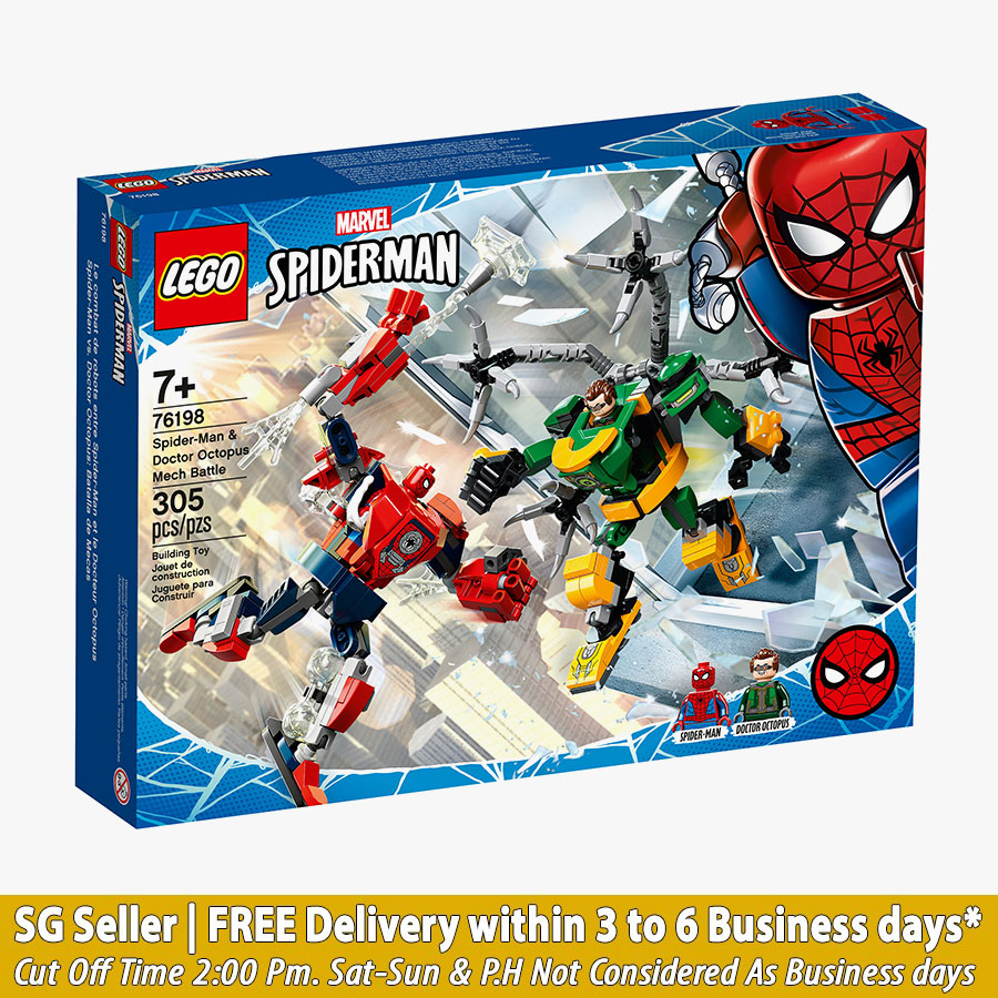 LEGO 76198 Marvel Spider-Man and Doctor Octopus Mech Battle