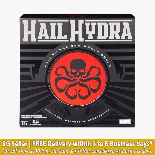 [778988554081] Hail Hydra Marvel Hero Board Game (Minor Creases)