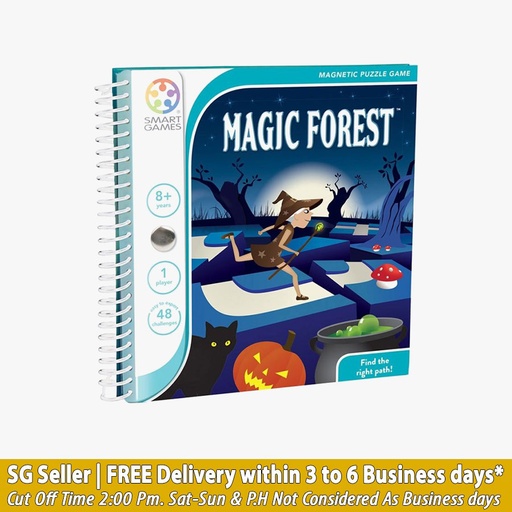 [SG037] Smart Games Magic Forest Magnetic Puzzle Game