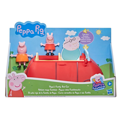 [5010993837410] Peppa Pig  Adventures Family Red Car