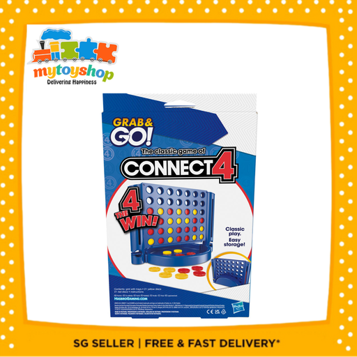 [195166231020] Connect 4 Grab n Go Game