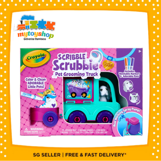 [5027473,071662073688] Crayola Scribble Scrubbie Pets Grooming Truck