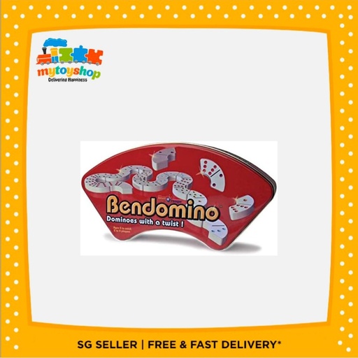 [803979002408] Blue Orange Bendomino Game
