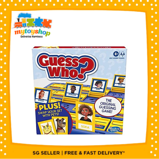 [195166103754] Hasbro Gaming Guess Who with People and Pets Game
