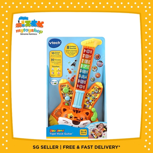 [3417765378003] VTech Zoo Jamz Tiger Rock Guitar