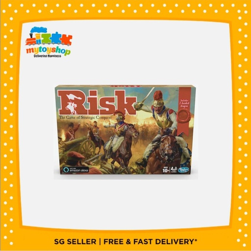 [630509923700] Hasbro Gaming Risk Game with Dragon ( with Alexa)
