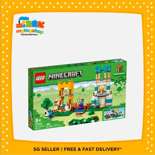 [5702017415840] LEGO 21249 Minecraft The Crafting Box 4.0