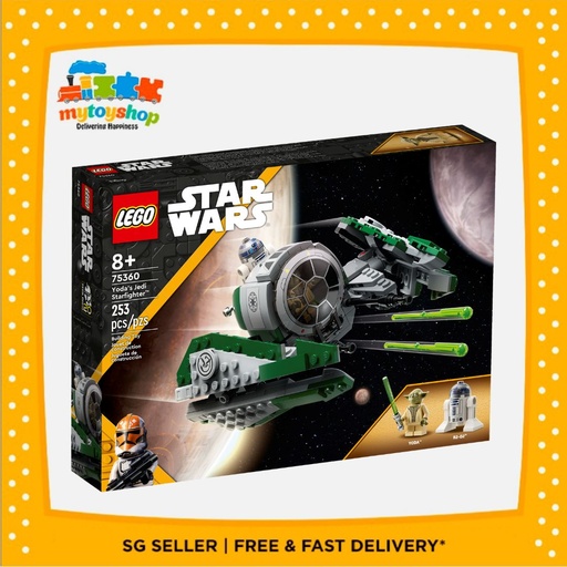 [5702017421414] LEGO 75360 Starwars Yoda's Jedi Starfighter