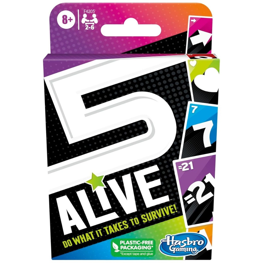 Hasbro Gaming 5 Alive Card Game