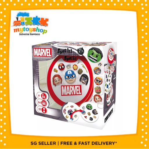 [3558380084013] Spot It Marvel Emojis Card Game