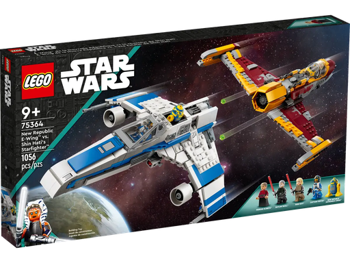 [5702017421452] LEGO 75364 Starwars New Republic E-Wing vs. Shin Hati’s Starfighter