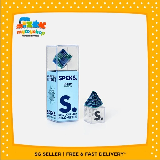 [760680175138] Speks 2.5 MM Magnetic Balls ( 512 Balls ) Denim