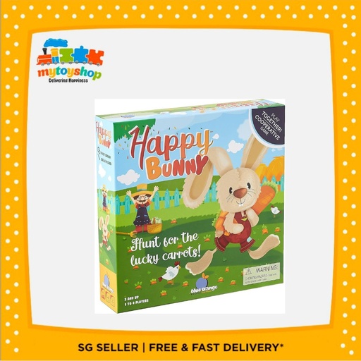 [803979060002] Blue Orange Happy Bunny Cooperative Kids Game