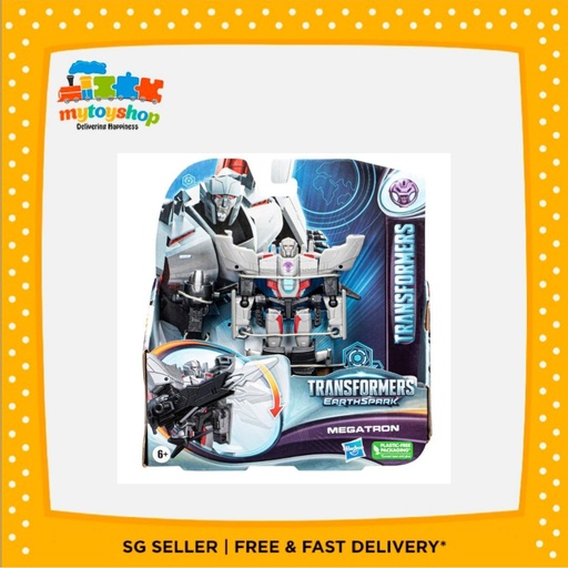 [5010996116345] Transformers EarthSpark Warrior Class Megatron Action Figure