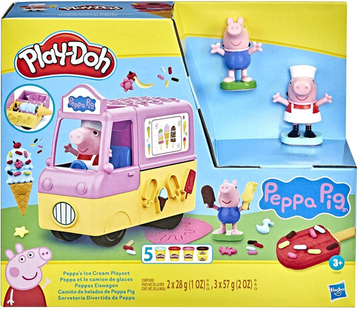[5010993979639] PlayDoh Peppa Ice Cream Playset