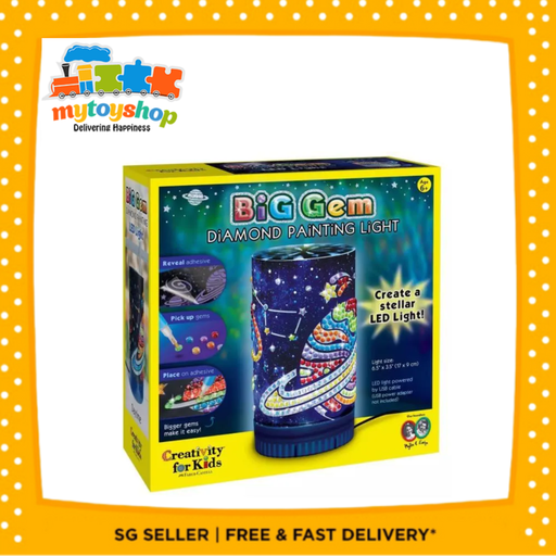 [092633316764] Creativity For Kids Big Gem Diamond Painting Light