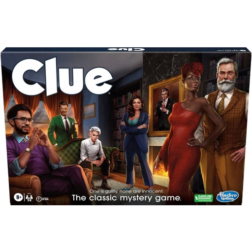 [195166234861] Hasbro Cluedo CLUE Board Game