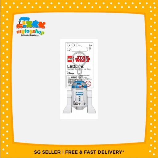 [4895028521103] LEGO Keychain Star Wars R2D2 Keylight