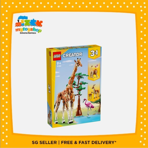 [5702017585109] LEGO 31150 Creator Wild Safari Animals