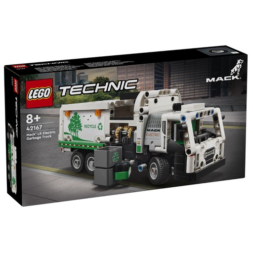 [5702017583525] LEGO 42167 Technic Mack LR Electric Garbage Truck