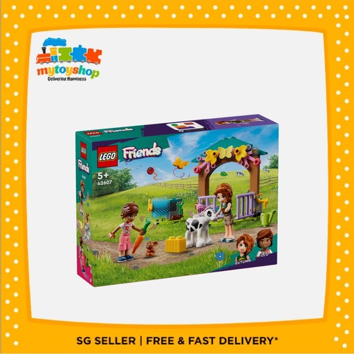 [5702017589299] LEGO 42607 Friends Autumn's Baby Cow Shed