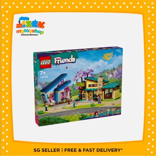 [5702017567310] LEGO 42620 Friends Olly and Paisley's Family Houses