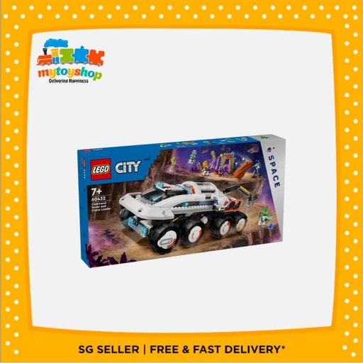 [5702017588223] LEGO 60432 City Command Rover and Crane Loader