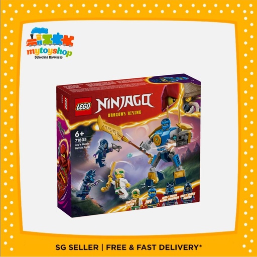[5702017565552] LEGO 71805 Ninjago Jay's Mech Battle Pack