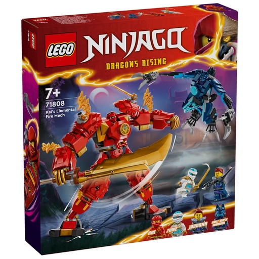 [5702017584522] LEGO 71808 Ninjago Kai's Elemental Fire Mech