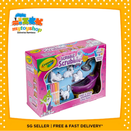 [071662074425] Crayola Scribble Scrubbie Pets Tub Set