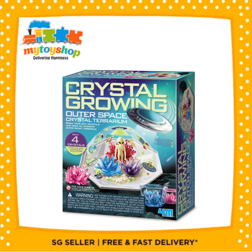 [4893156039323] 4M Outer Space Crystal Terrarium