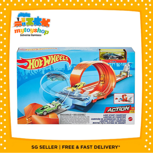 [887961921014] Hot Wheels Action Loop Stunt Champion Track Set