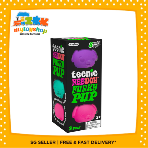 [019649518050] Teenie NeeDoh Funky Pup Random Pick