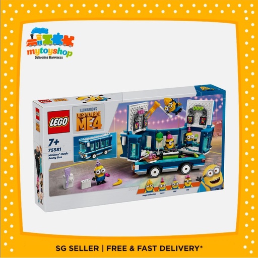 [5702017591476] LEGO 75581 Despicable Me Minions Music Party
