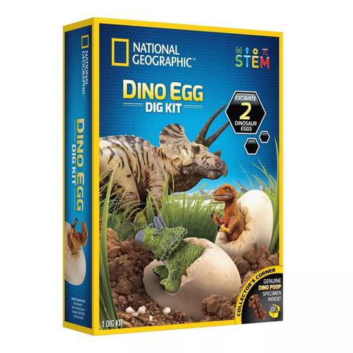 [816448029677] National Geographic Dino Egg Dig Kit