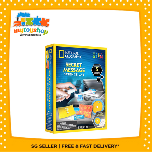 [810070621247] National Geographic Secret Message Science Lab