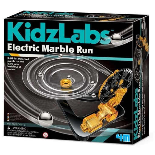 [4893156034564] 4M Kidzlabs Electric Marble Run