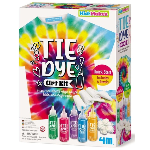 4M KidzMaker Tie Dye Art Kit